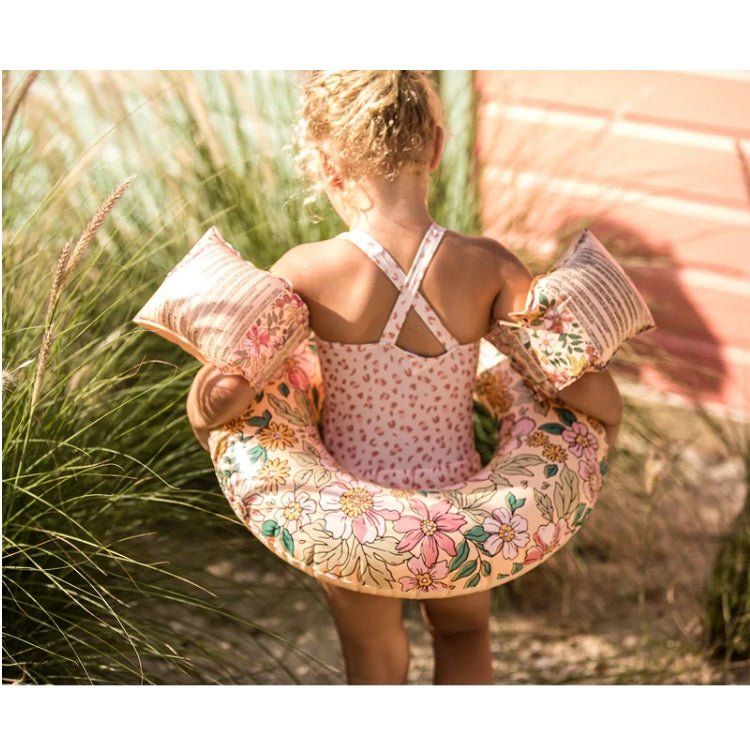SWIM ESSENTIALS | INFLATABLE ARMBANDS - PINK BLOSSOM (2 - 6Y) *PRE - ORDER* by SWIM ESSENTIALS - The Playful Collective