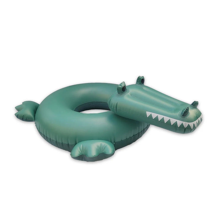 SWIM ESSENTIALS | SWIM RING - GREEN CROCODILE (65CM) by SWIM ESSENTIALS - The Playful Collective
