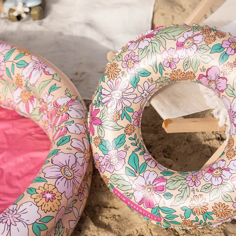 SWIM ESSENTIALS | SWIM RING - PINK BLOSSOM (2 SIZES) *PRE - ORDER* 55cm (3 - 6Y) by SWIM ESSENTIALS - The Playful Collective