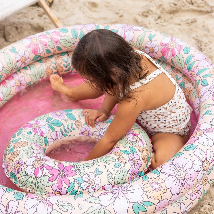 SWIM ESSENTIALS | SWIM RING - PINK BLOSSOM (2 SIZES) *PRE - ORDER* 55cm (3 - 6Y) by SWIM ESSENTIALS - The Playful Collective