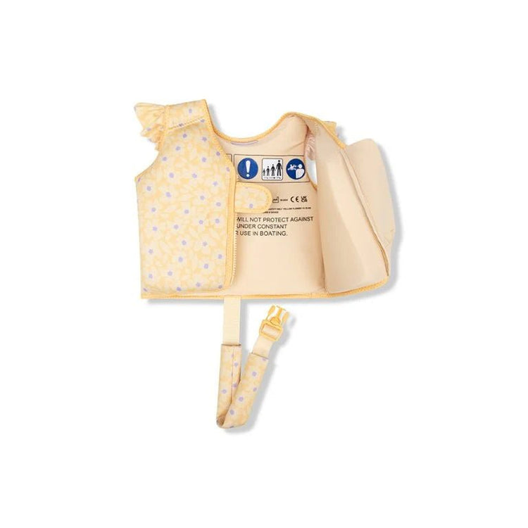 SWIM ESSENTIALS | SWIMMING VEST - FLORISH YELLOW (1 - 2Y) by SWIM ESSENTIALS - The Playful Collective