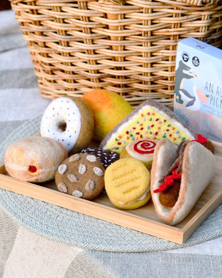 TARA TREASURES | AUSSIE PICNIC - GRAZING BOX OF AUSTRALIAN PLAY FOOD by TARA TREASURES - The Playful Collective