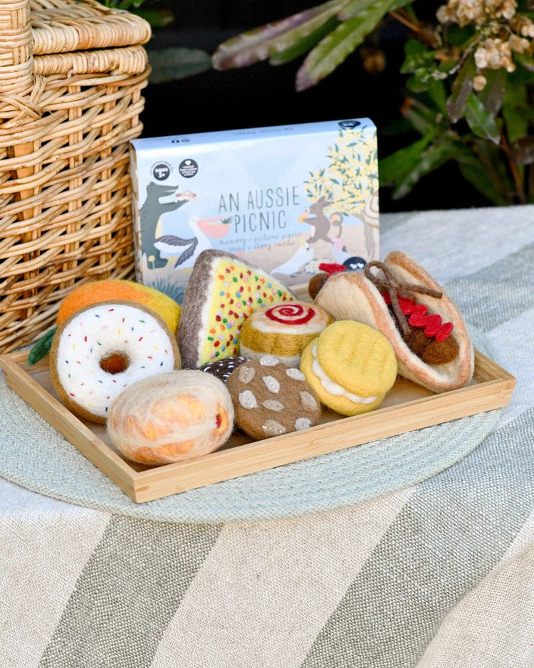 TARA TREASURES | AUSSIE PICNIC - GRAZING BOX OF AUSTRALIAN PLAY FOOD by TARA TREASURES - The Playful Collective