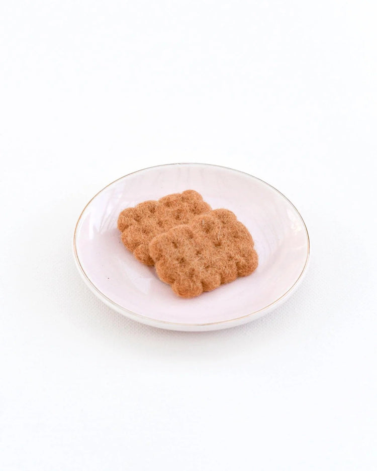 TARA TREASURES | FELT CRACKER BISCUITS (SET OF 2) *PRE-ORDER* by TARA TREASURES - The Playful Collective