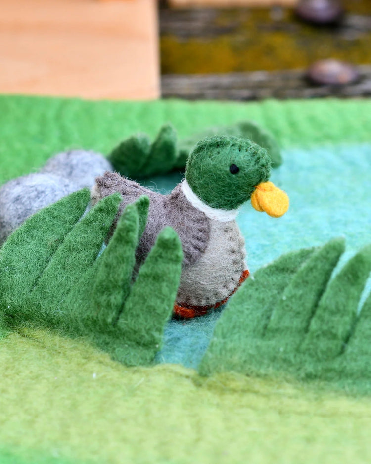 TARA TREASURES | FELT DUCK FARM ANIMAL TOY by TARA TREASURES - The Playful Collective