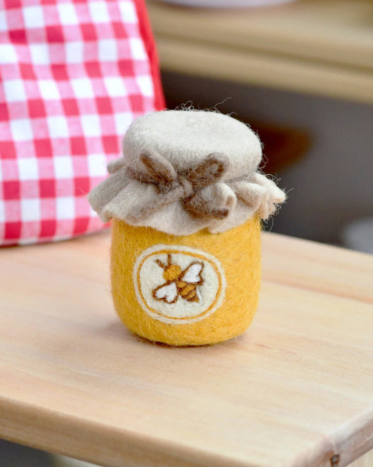 TARA TREASURES | FELT HONEY JAR by TARA TREASURES - The Playful Collective