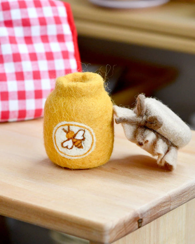 TARA TREASURES | FELT HONEY JAR by TARA TREASURES - The Playful Collective