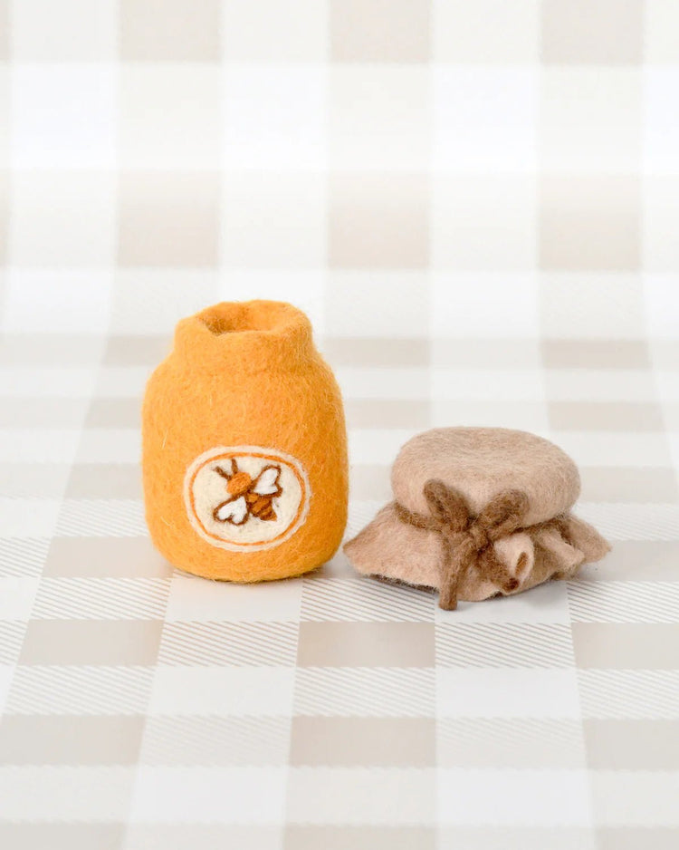 TARA TREASURES | FELT HONEY JAR by TARA TREASURES - The Playful Collective