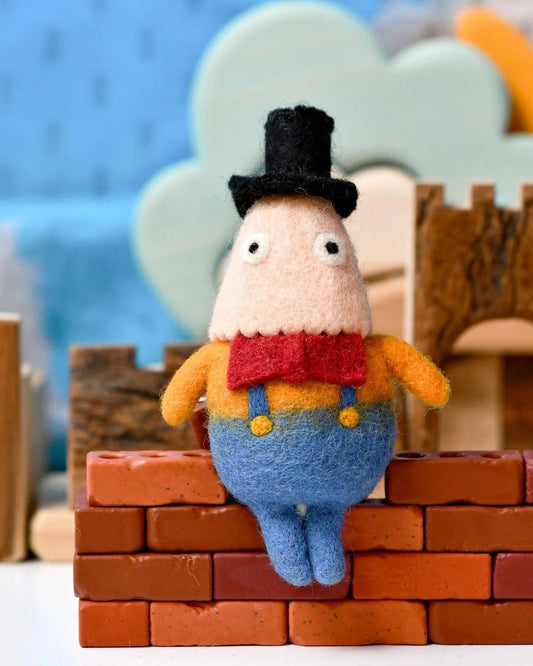 TARA TREASURES | FELT HUMPTY DUMPTY MARIONETTE PUPPET TOY *PRE-ORDER* by TARA TREASURES - The Playful Collective