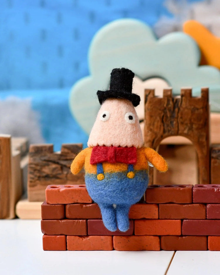 TARA TREASURES | FELT HUMPTY DUMPTY MARIONETTE PUPPET TOY *PRE-ORDER* by TARA TREASURES - The Playful Collective