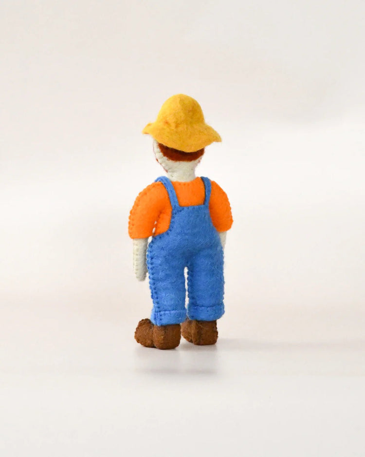 TARA TREASURES | FELT OLD MACDONALD MALE FARMER TOY - LITTLE WOOLLY VISION X TARA TREASURES by TARA TREASURES - The Playful Collective