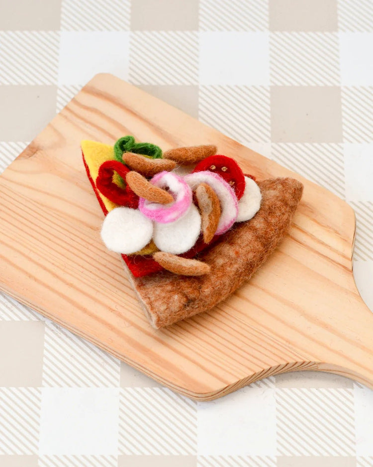TARA TREASURES | FELT PIZZA SLICE - BBQ CHICKEN by TARA TREASURES - The Playful Collective
