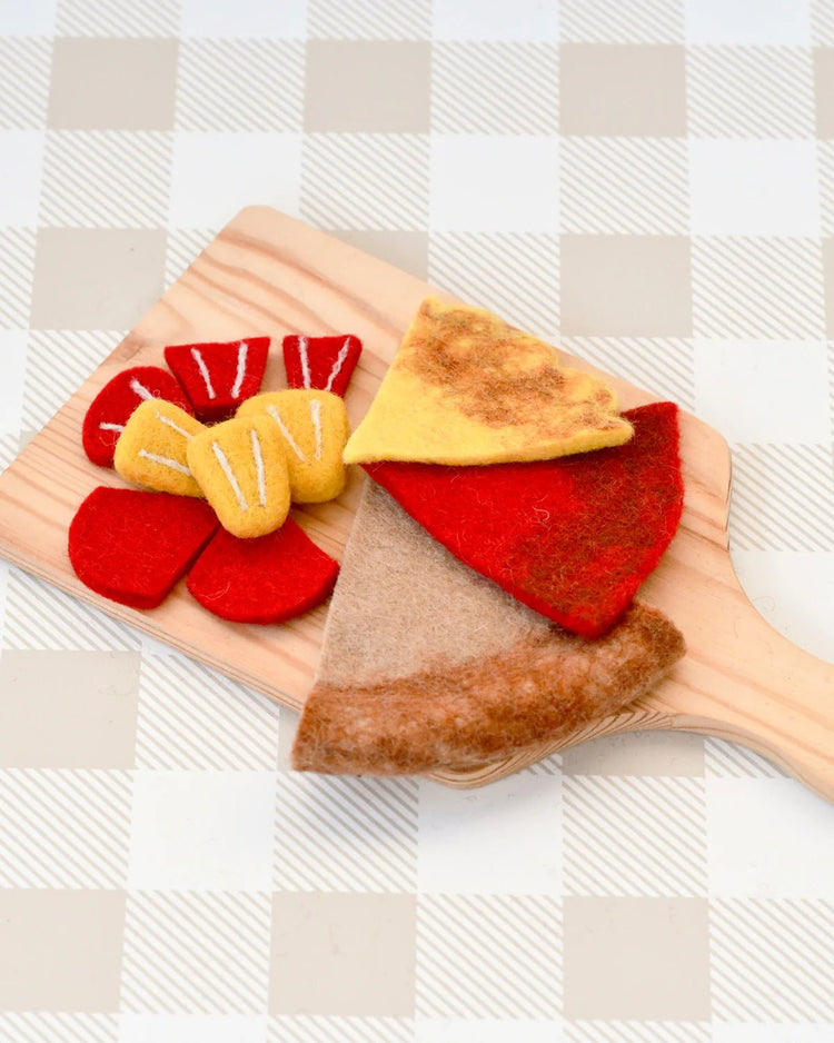 TARA TREASURES | FELT PIZZA SLICE - HAWAIIAN by TARA TREASURES - The Playful Collective