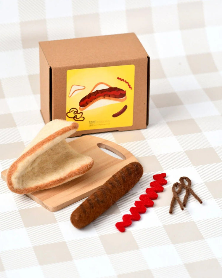 TARA TREASURES | FELT SNAG SAUSAGE SIZZLE SET by TARA TREASURES - The Playful Collective