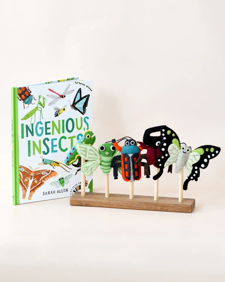 TARA TREASURES | INGENIOUS INSECTS BY SARAH ALLEN - BOOK & FINGER PUPPET SET by TARA TREASURES - The Playful Collective