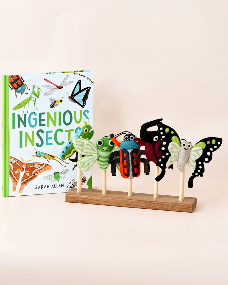TARA TREASURES | INGENIOUS INSECTS BY SARAH ALLEN - BOOK & FINGER PUPPET SET by TARA TREASURES - The Playful Collective
