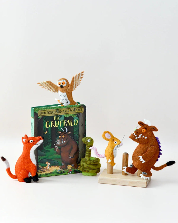 TARA TREASURES | THE GRUFFALO® FINGER PUPPET SET by TARA TREASURES - The Playful Collective