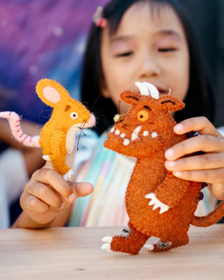 TARA TREASURES | THE GRUFFALO® FINGER PUPPET SET by TARA TREASURES - The Playful Collective