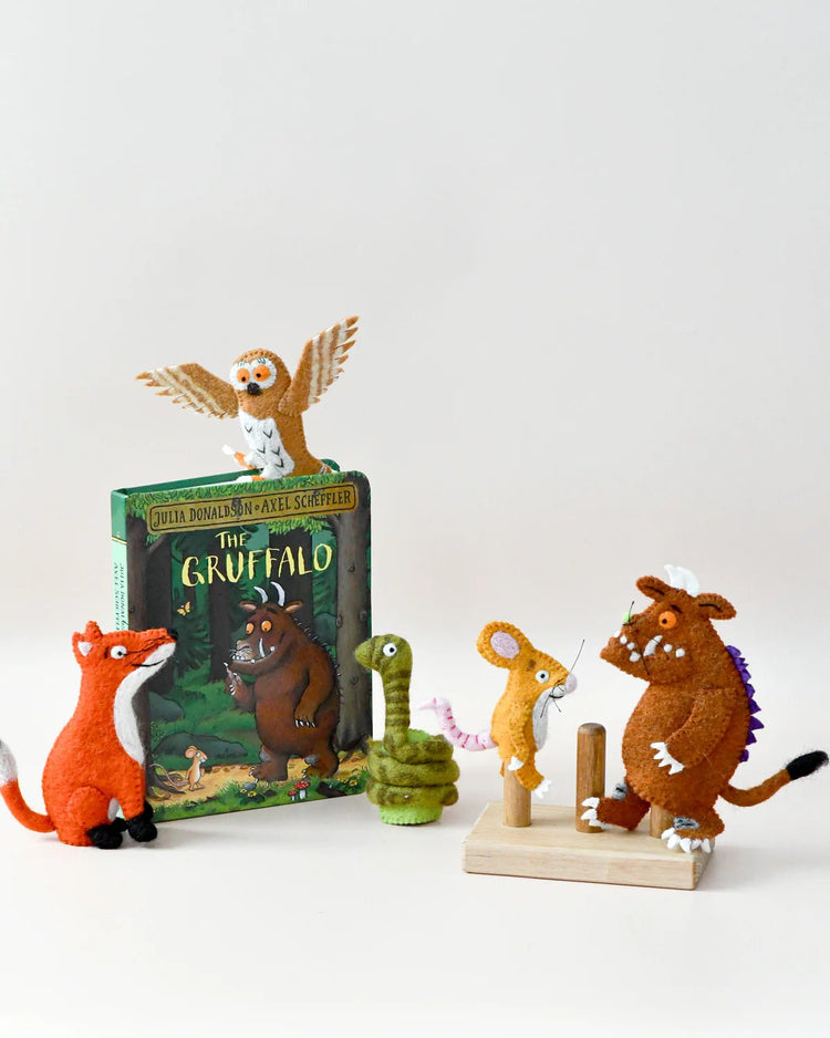 TARA TREASURES | THE GRUFFALO® FINGER PUPPET SET by TARA TREASURES - The Playful Collective