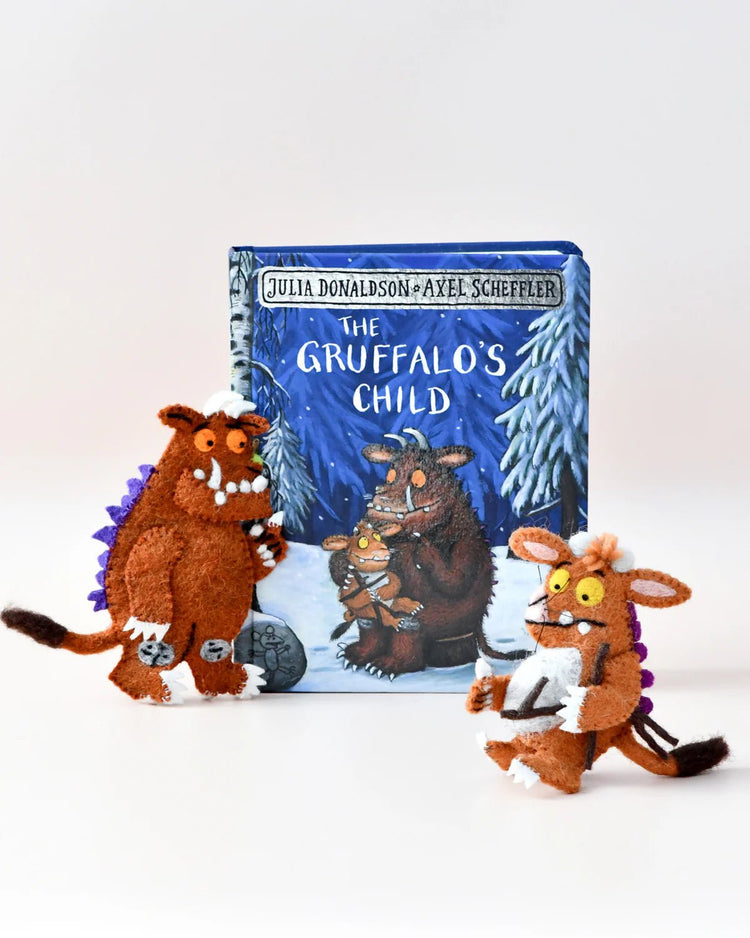 TARA TREASURES | THE GRUFFALO'S CHILD ® FINGER PUPPET SET by TARA TREASURES - The Playful Collective