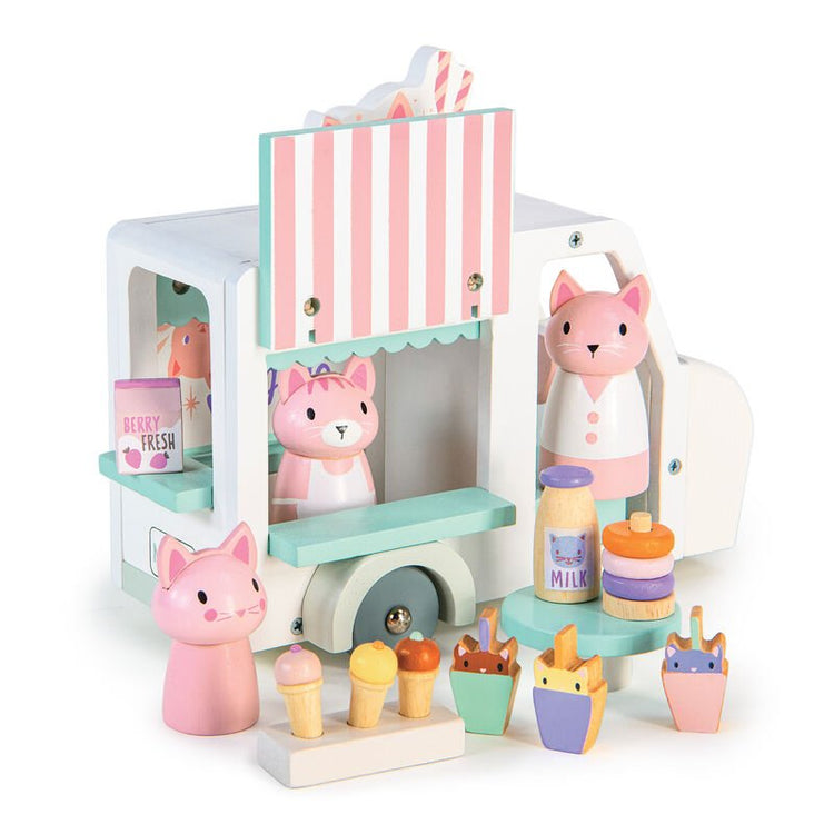 TENDER LEAF TOYS | KITTY'S MILKSHAKE VAN by TENDER LEAF TOYS - The Playful Collective