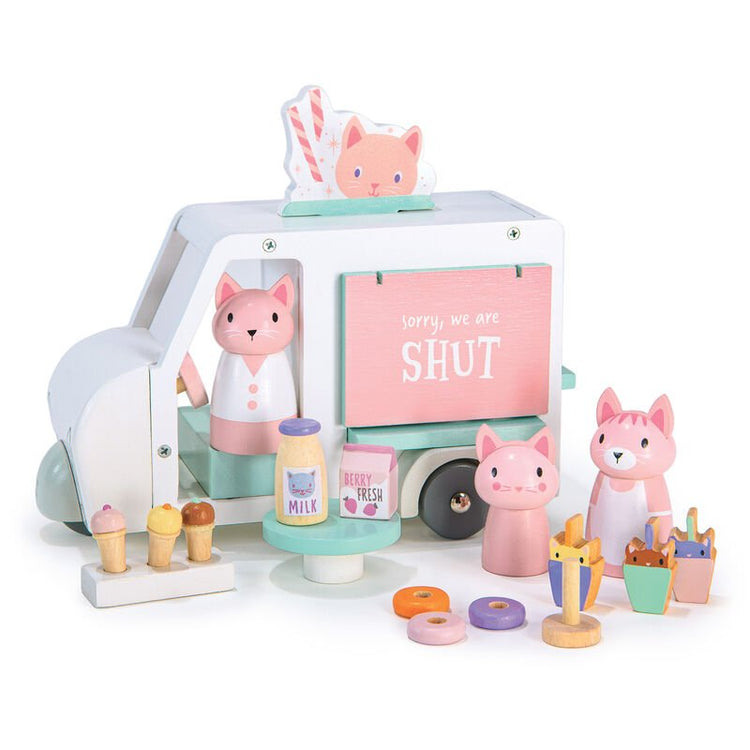 TENDER LEAF TOYS | KITTY'S MILKSHAKE VAN by TENDER LEAF TOYS - The Playful Collective