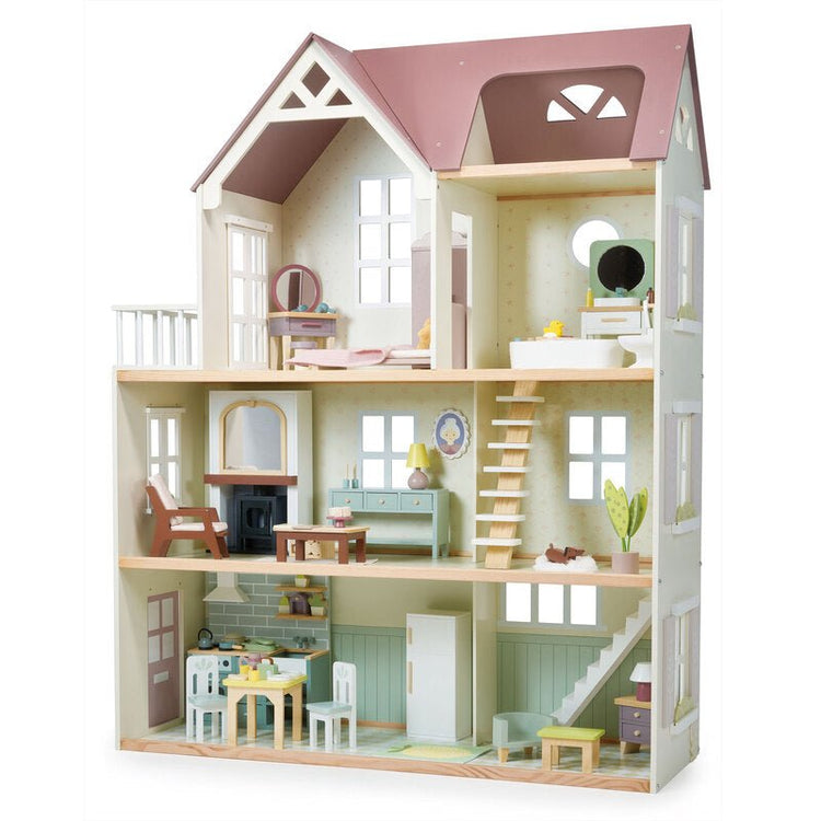 TENDER LEAF TOYS | MULBERRY MANSION DOLL HOUSE WITH FURNITURE by TENDER LEAF TOYS - The Playful Collective