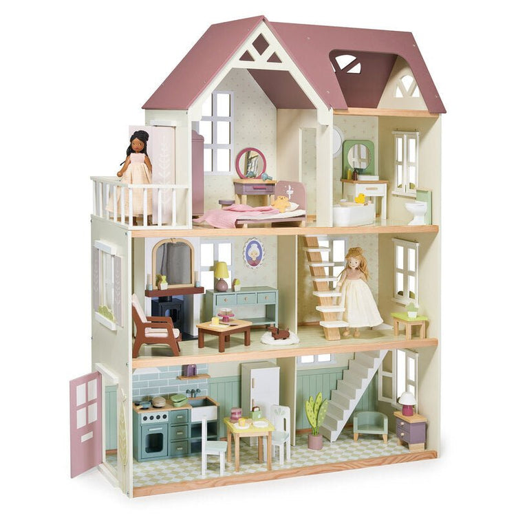 TENDER LEAF TOYS | MULBERRY MANSION DOLL HOUSE WITH FURNITURE by TENDER LEAF TOYS - The Playful Collective