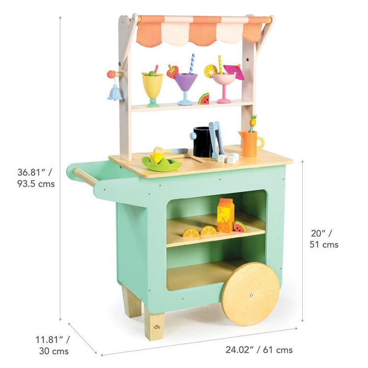 TENDER LEAF TOYS | THE JUICE BAR DRINKS TROLLEY by TENDER LEAF TOYS - The Playful Collective