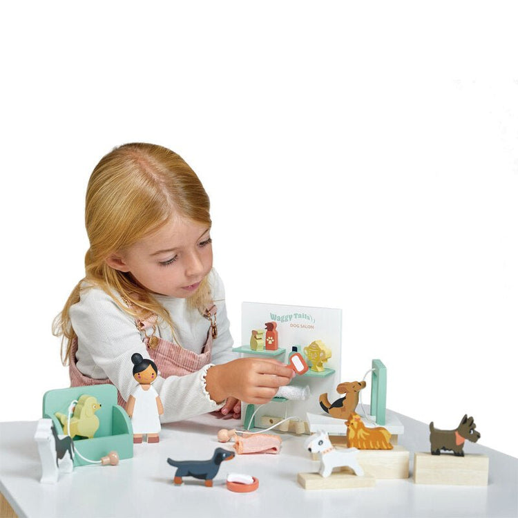 TENDER LEAF TOYS | WAGGY TAILS DOG SALON, PET CAT SET & PET RABBIT & GUINEA PIG SET BUNDLE by TENDER LEAF TOYS - The Playful Collective