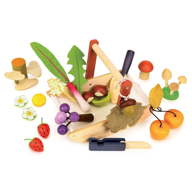 TENDER LEAF TOYS | WILD WOOD FORAGING TRUG (BASKET) by TENDER LEAF TOYS - The Playful Collective