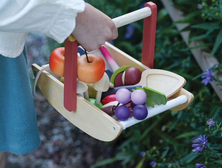 TENDER LEAF TOYS | WILD WOOD FORAGING TRUG (BASKET) by TENDER LEAF TOYS - The Playful Collective