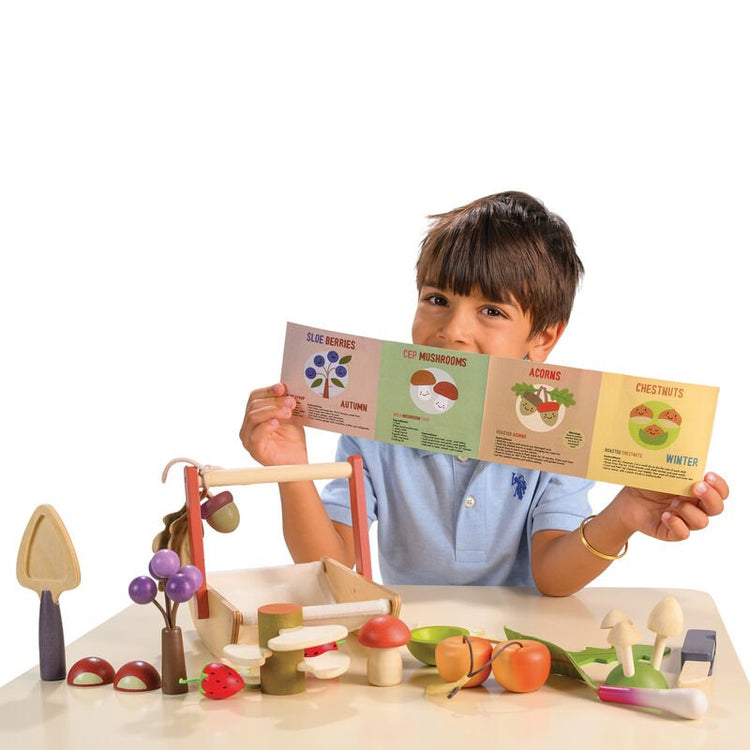 TENDER LEAF TOYS | WILD WOOD FORAGING TRUG (BASKET) by TENDER LEAF TOYS - The Playful Collective