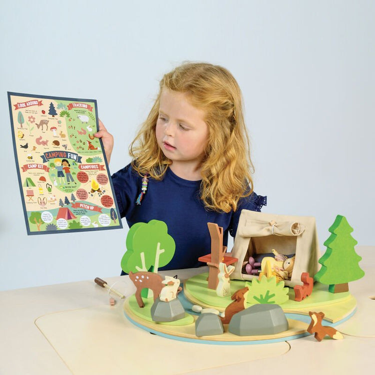 TENDER LEAF TOYS | WILDLIFE CAMPING PLAYSET by TENDER LEAF TOYS - The Playful Collective