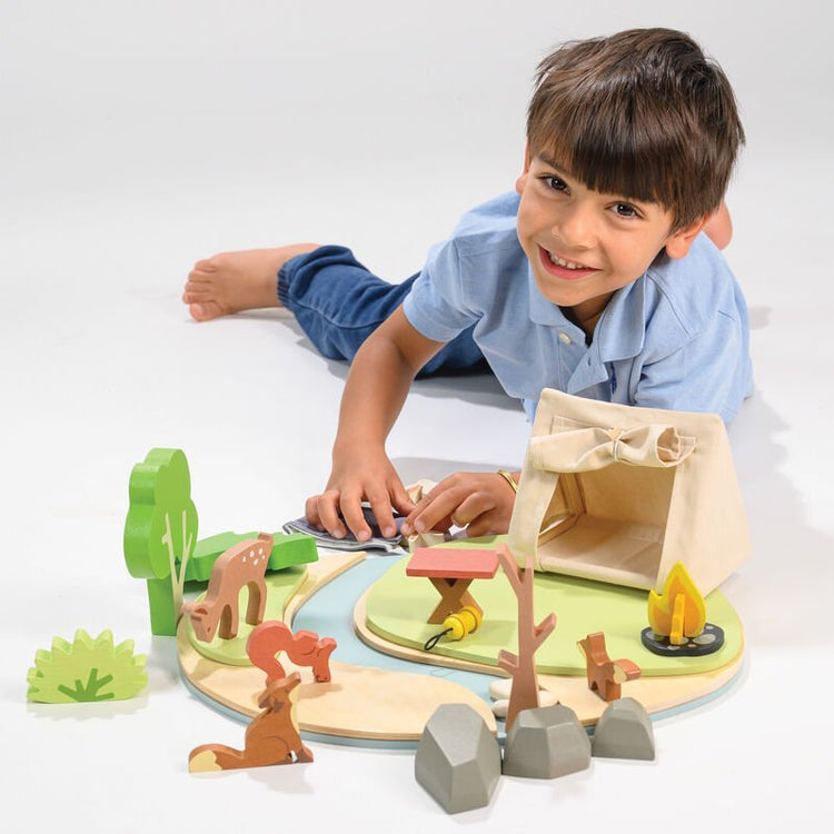 TENDER LEAF TOYS | WILDLIFE CAMPING PLAYSET by TENDER LEAF TOYS - The Playful Collective