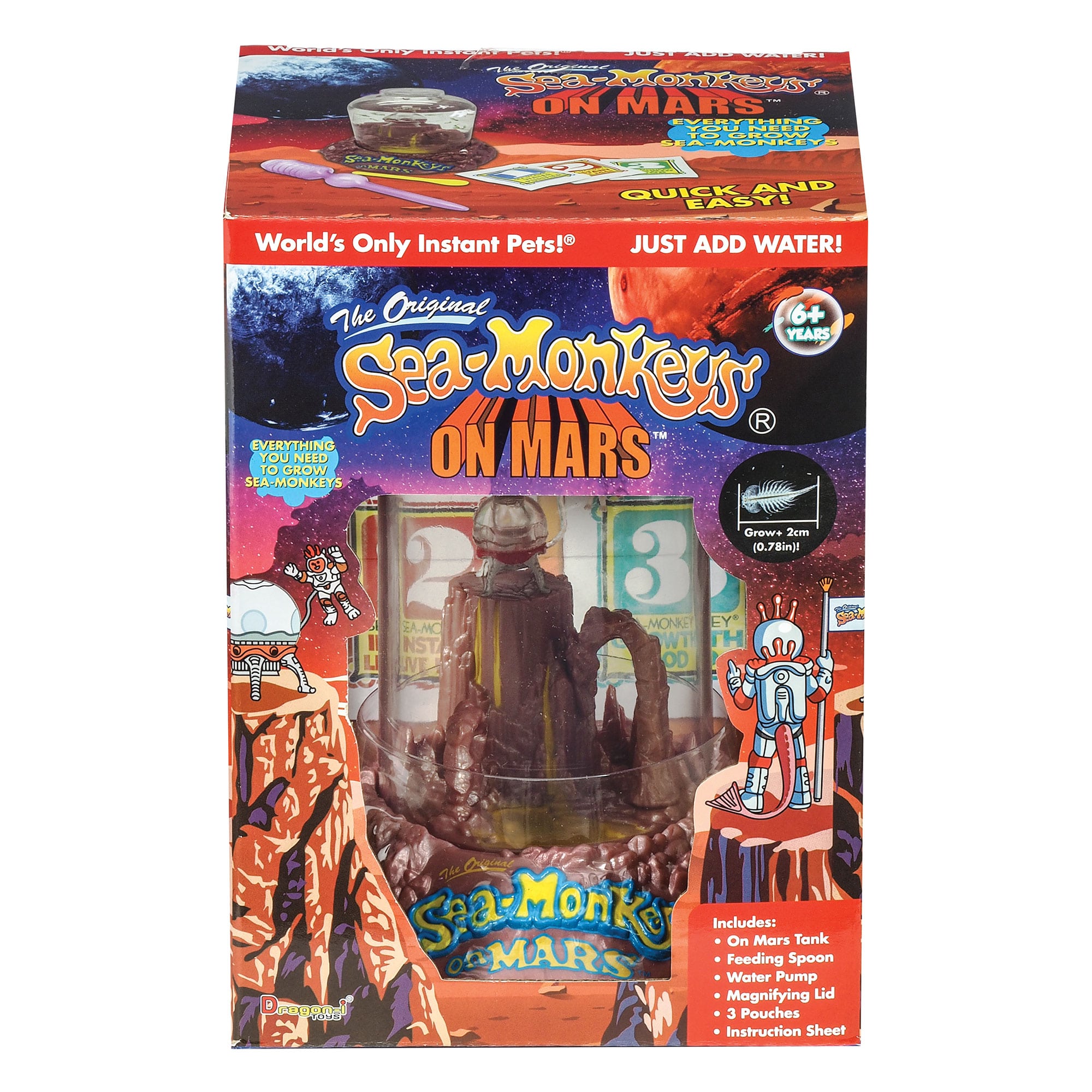 Sea-Monkeys フィギュア 3体セット Sea Monkeys on Mars by The Original Sea-Monkeys | The Playful