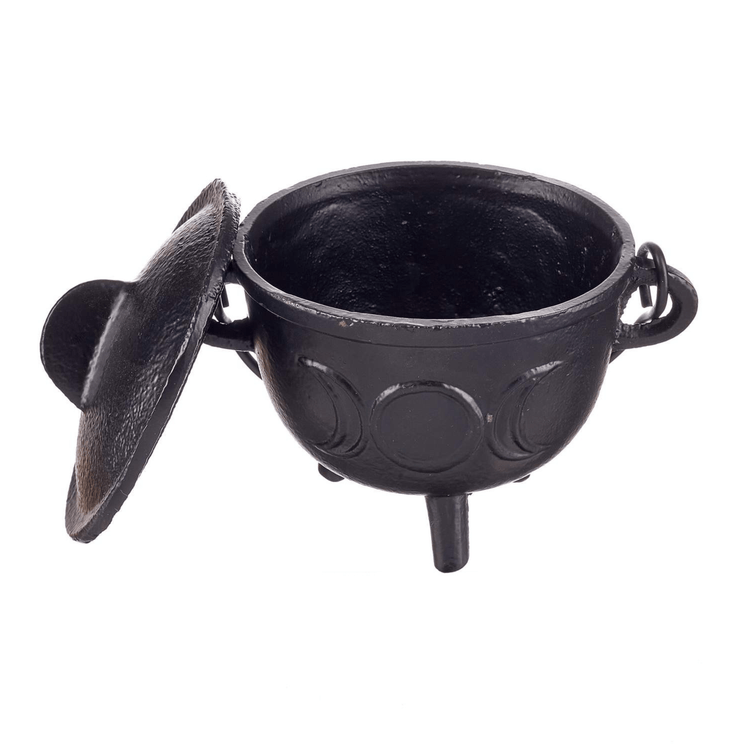 THE PLAYFUL COLLECTIVE | TRIPLE MOON CAST IRON CAULDRON - BLACK by THE PLAYFUL COLLECTIVE - The Playful Collective