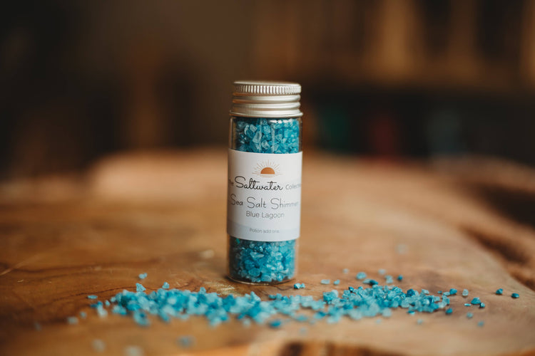 THE SALTWATER COLLECTIVE | BLUE LAGOON - SEA SALT SHIMMER 40G by THE SALTWATER COLLECTIVE - The Playful Collective