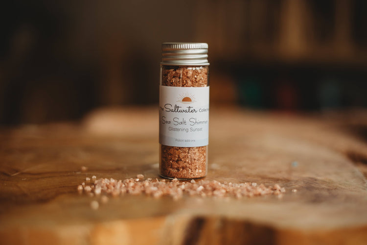 THE SALTWATER COLLECTIVE | GLISTENING SUNSET - SEA SALT SHIMMER 40G by THE SALTWATER COLLECTIVE - The Playful Collective