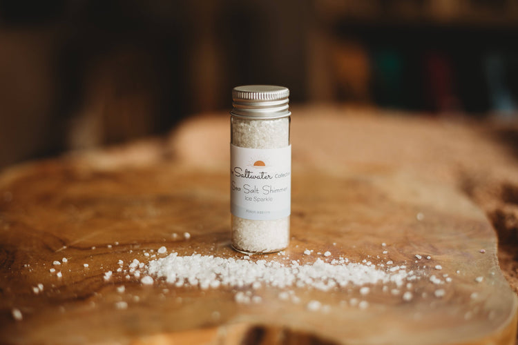 THE SALTWATER COLLECTIVE | ICE SPARKLE - SEA SALT SHIMMER 40G by THE SALTWATER COLLECTIVE - The Playful Collective