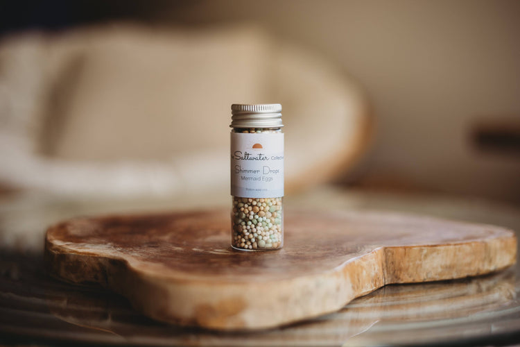 THE SALTWATER COLLECTIVE | MERMAID EGGS - SHIMMER DROPS POTION ADD - ON 40G by THE SALTWATER COLLECTIVE - The Playful Collective