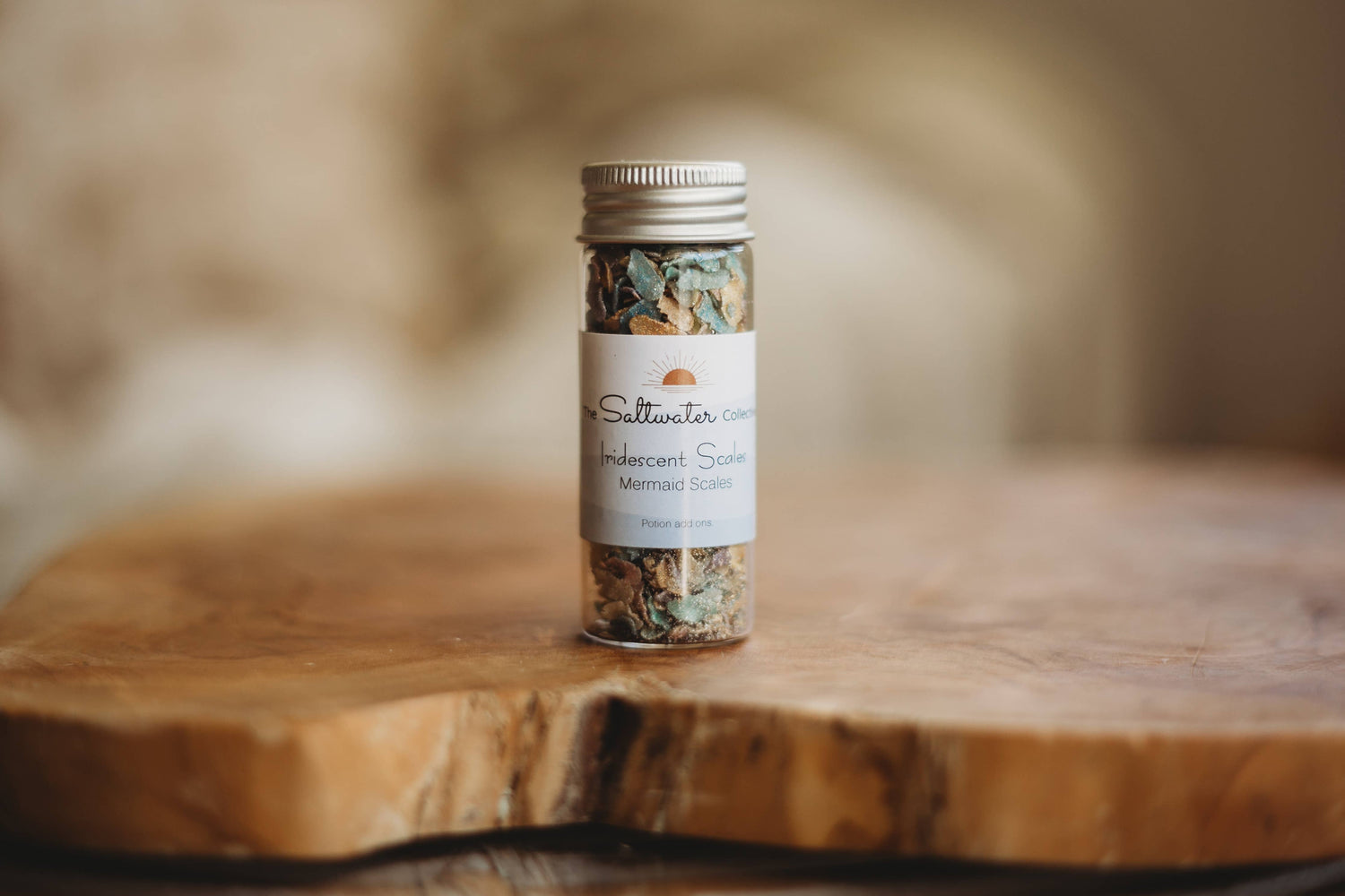 THE SALTWATER COLLECTIVE | MERMAID SCALES - IRIDESCENT SCALES POTION ADD - ON 40G by THE SALTWATER COLLECTIVE - The Playful Collective