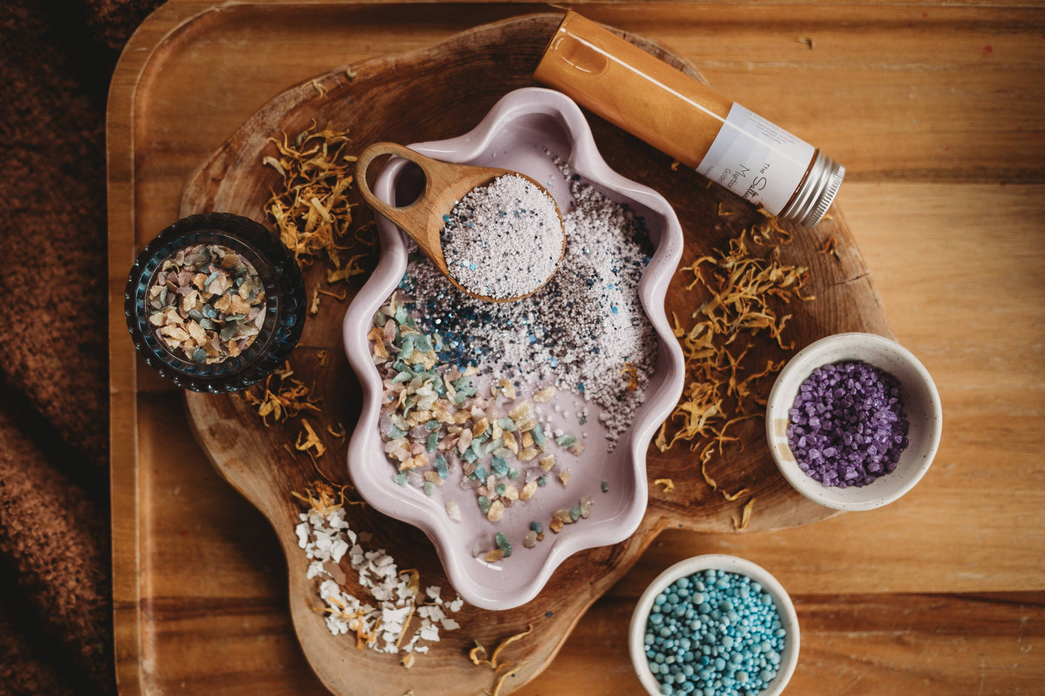 THE SALTWATER COLLECTIVE | MERMAID SCALES - IRIDESCENT SCALES POTION ADD - ON 40G by THE SALTWATER COLLECTIVE - The Playful Collective