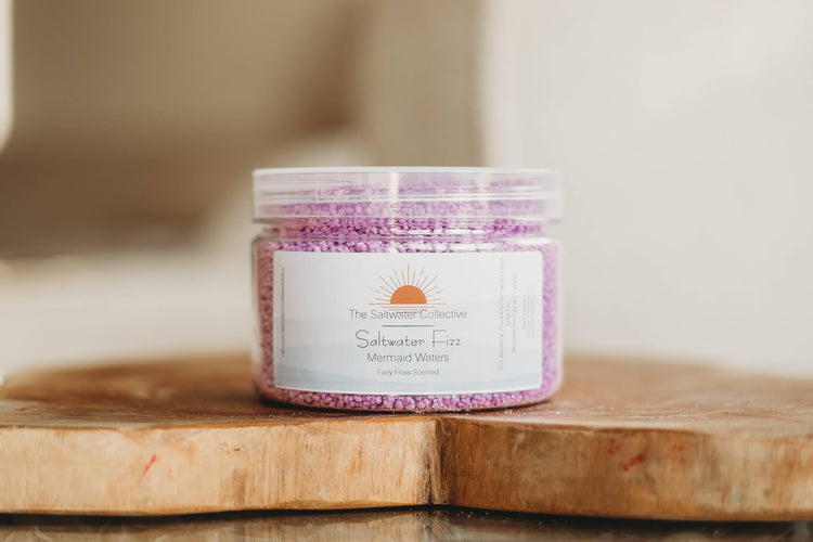 THE SALTWATER COLLECTIVE | MERMAID WATERS - SALTWATER FIZZ 250G by THE SALTWATER COLLECTIVE - The Playful Collective