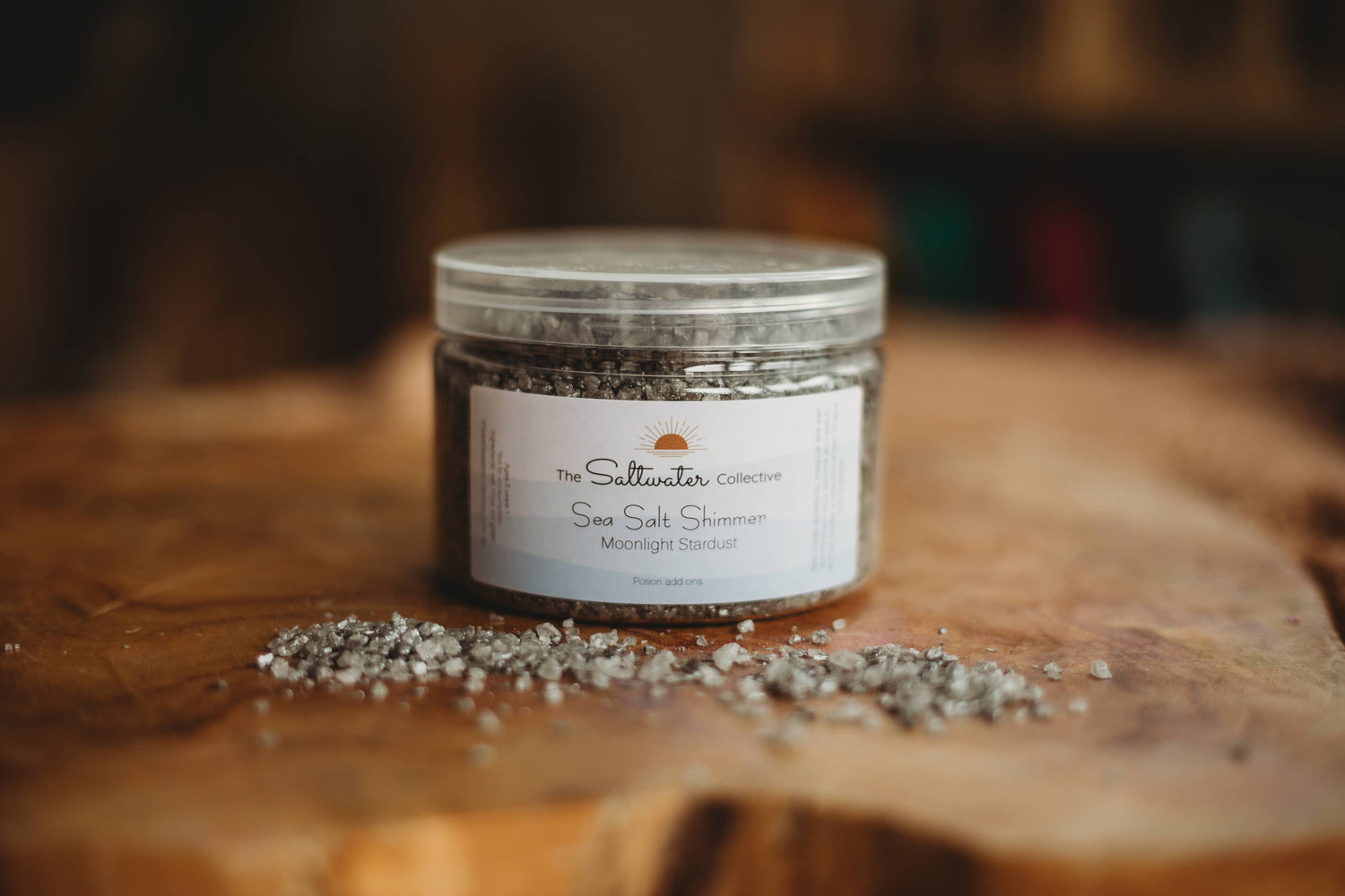 THE SALTWATER COLLECTIVE | MOONLIGHT STARDUST - SEA SALT SHIMMERS 250G by THE SALTWATER COLLECTIVE - The Playful Collective