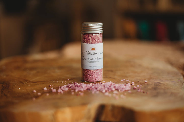 THE SALTWATER COLLECTIVE | MYSTICAL PINK - SEA SALT SHIMMER 40G by THE SALTWATER COLLECTIVE - The Playful Collective
