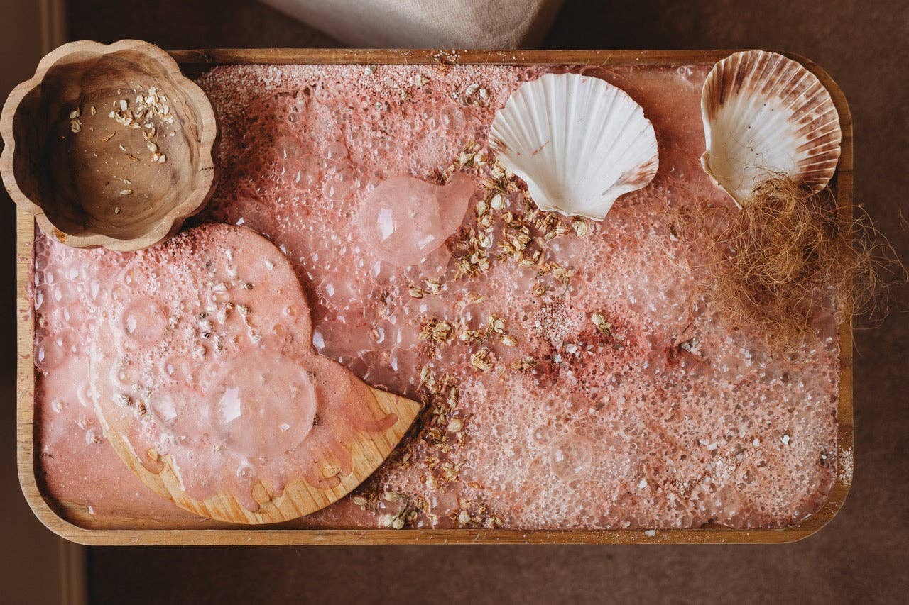 THE SALTWATER COLLECTIVE | NAUTILUS SHELL - SALTWATER FIZZ 250G by THE SALTWATER COLLECTIVE - The Playful Collective