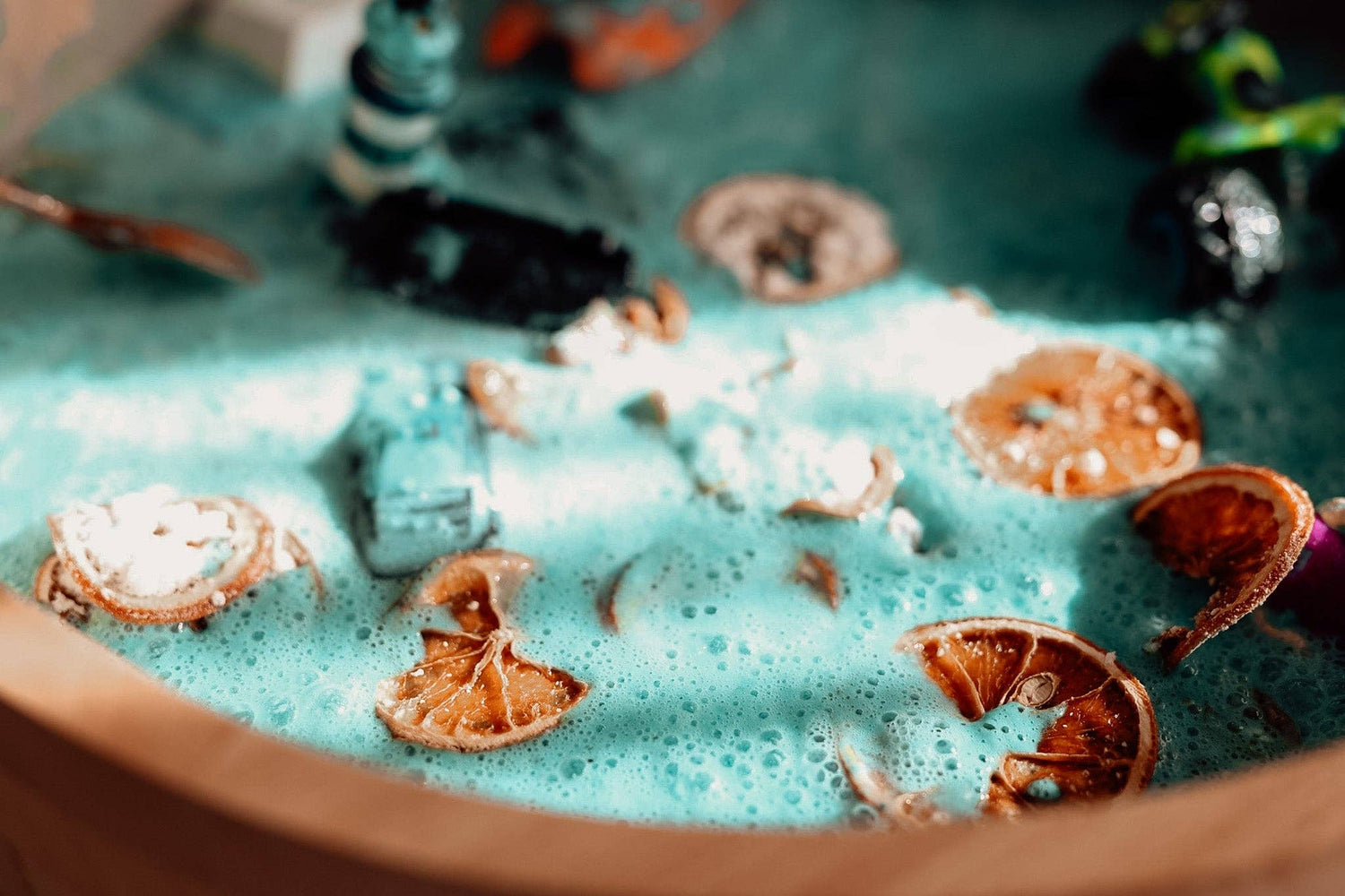 THE SALTWATER COLLECTIVE | OCEAN BLUE - FIZZY MOON SAND by THE SALTWATER COLLECTIVE - The Playful Collective