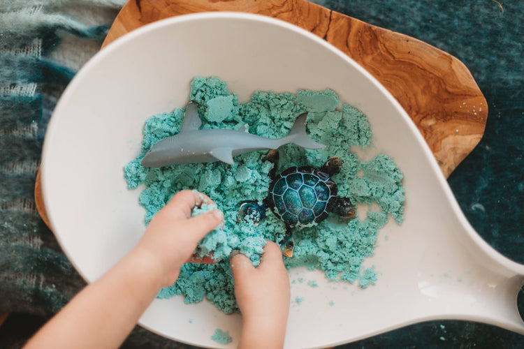 THE SALTWATER COLLECTIVE | OCEAN BLUE - FIZZY MOON SAND by THE SALTWATER COLLECTIVE - The Playful Collective