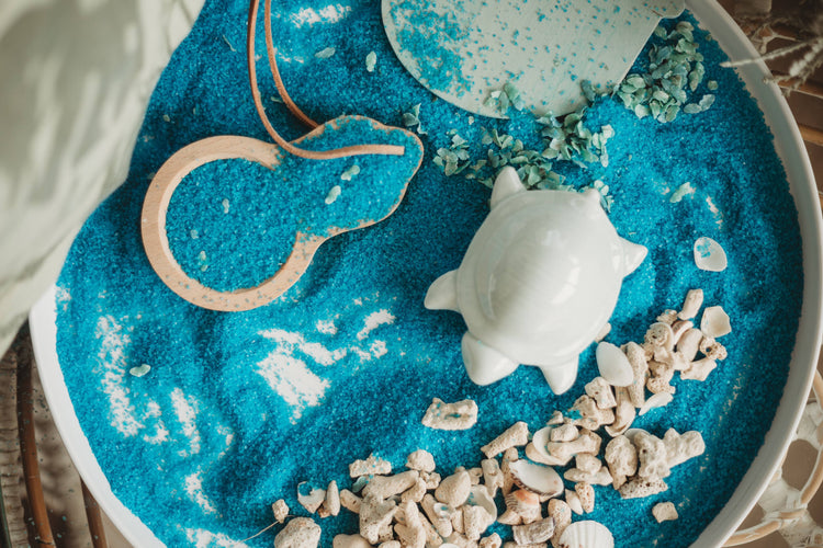 THE SALTWATER COLLECTIVE | OCEAN - SENSORY SALT by THE SALTWATER COLLECTIVE - The Playful Collective